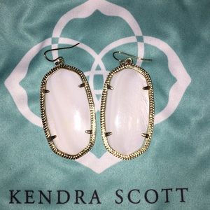 Kendra Scott Danielle Gold in White